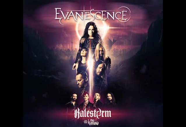 evanescence halestorm canada