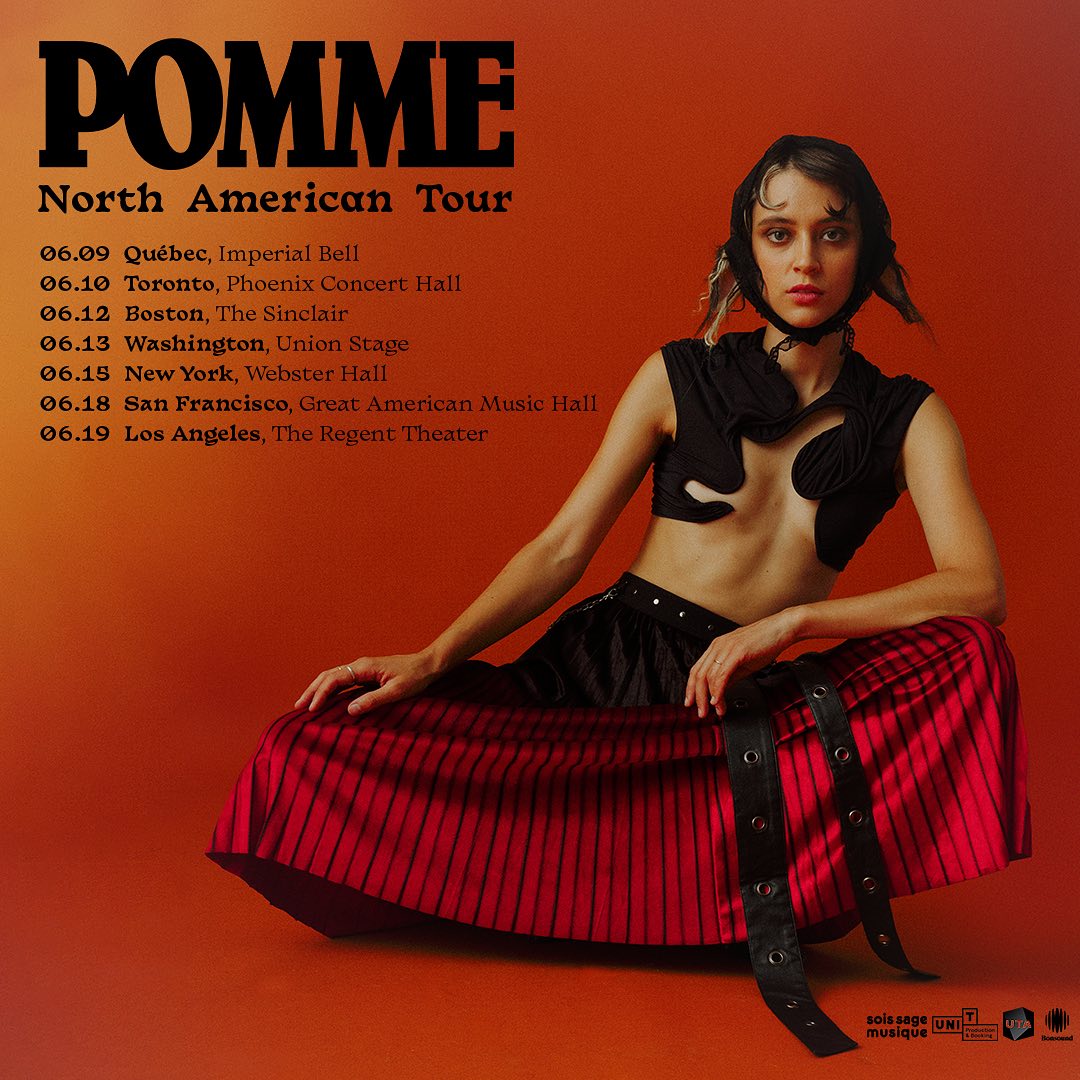 Pomme Tour dates