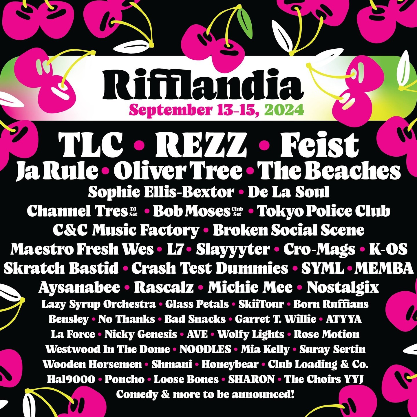 rifflandia 2024 lineup