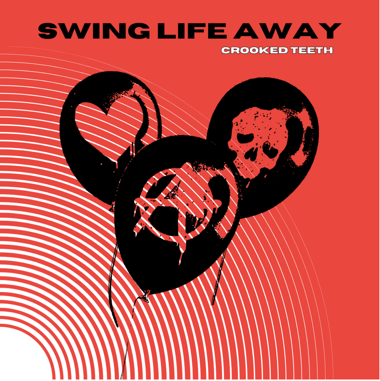 Crooked Teeth ''Swing Life Away'' Single Artwork