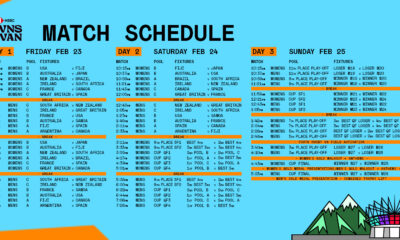 HSBC SVNS Schedule