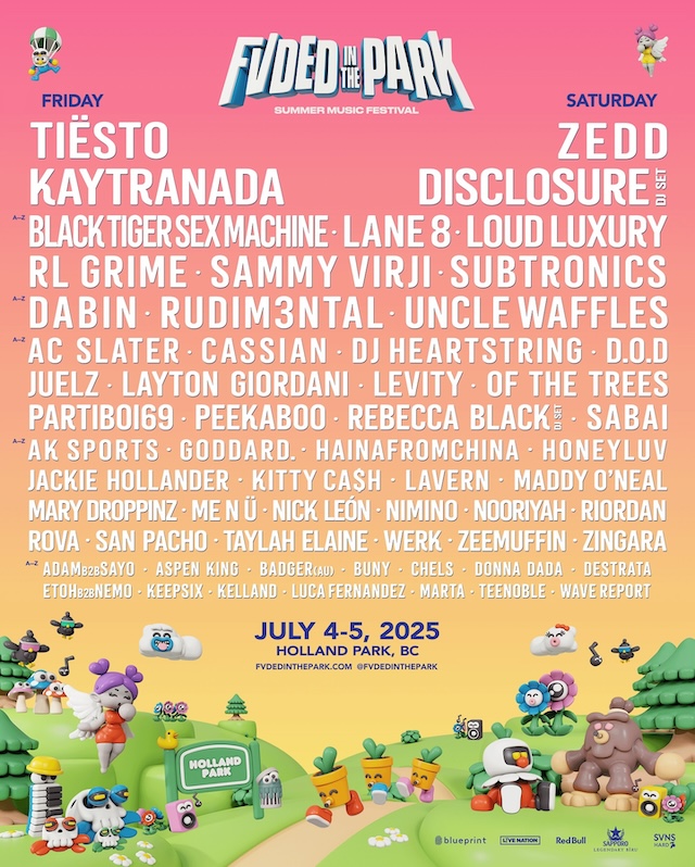 FVDED-in-the-Park-Lineup-2025