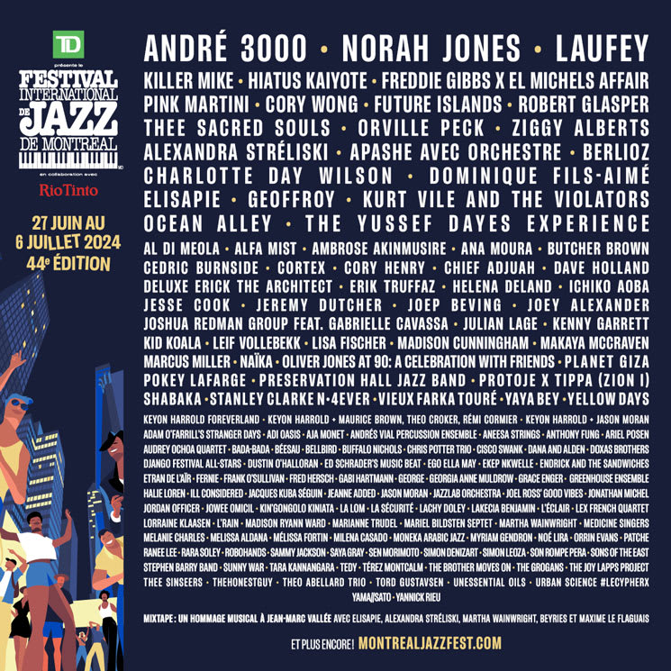 Montreal Jazz Festival 2024 lineup