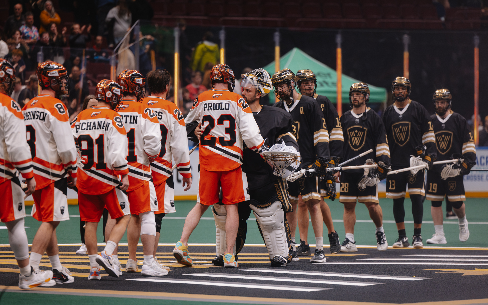 Vancouver Warriors vs Buffalo Bandits