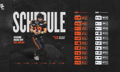 BC Lions Schedule 2025