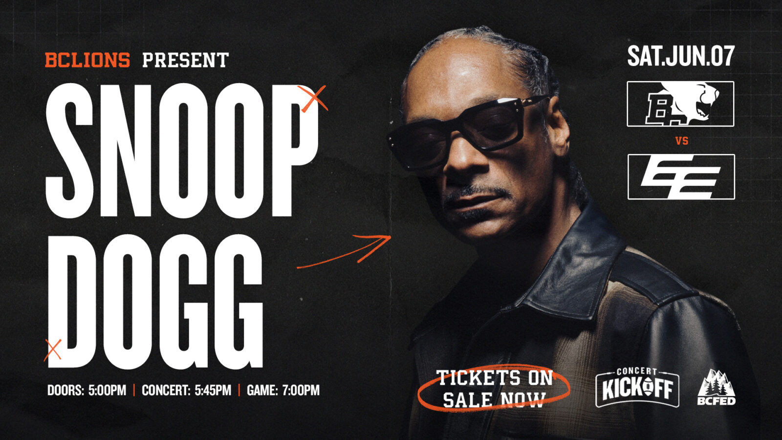 BC Lions Snoop Dogg