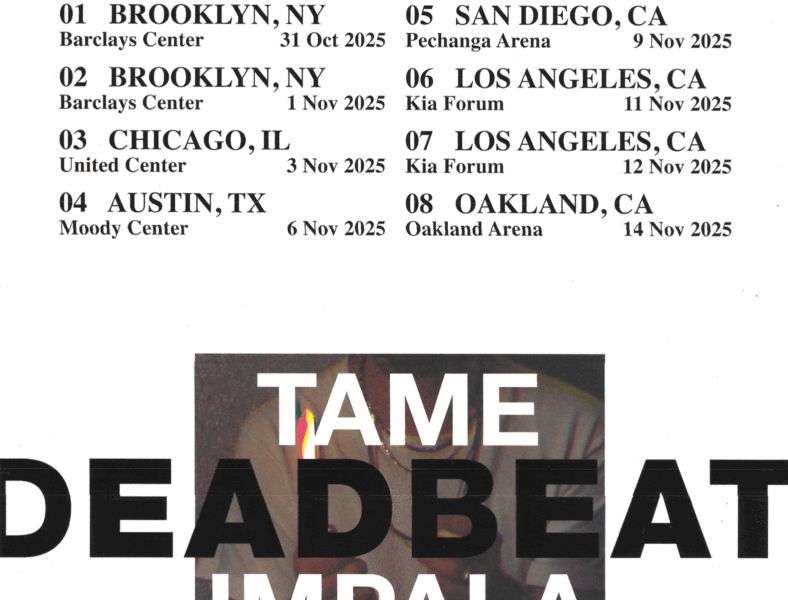 Tame Impala Tour 2025