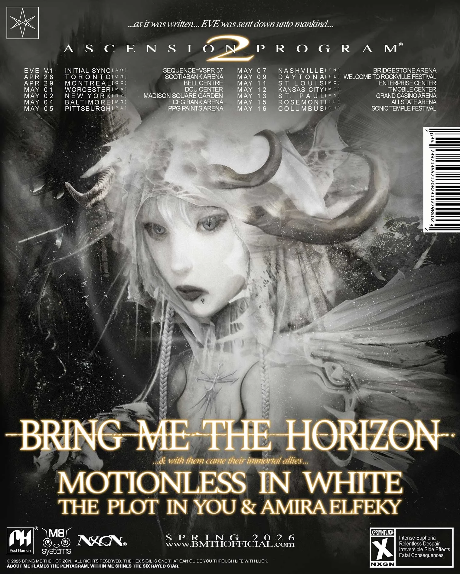 BMTH TOur 2026