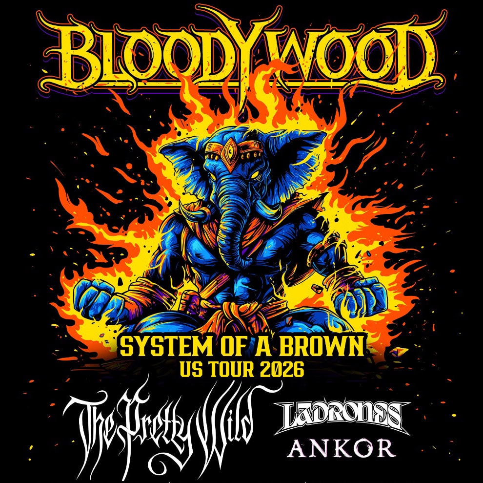Bloodywood system of a brown tour 2026