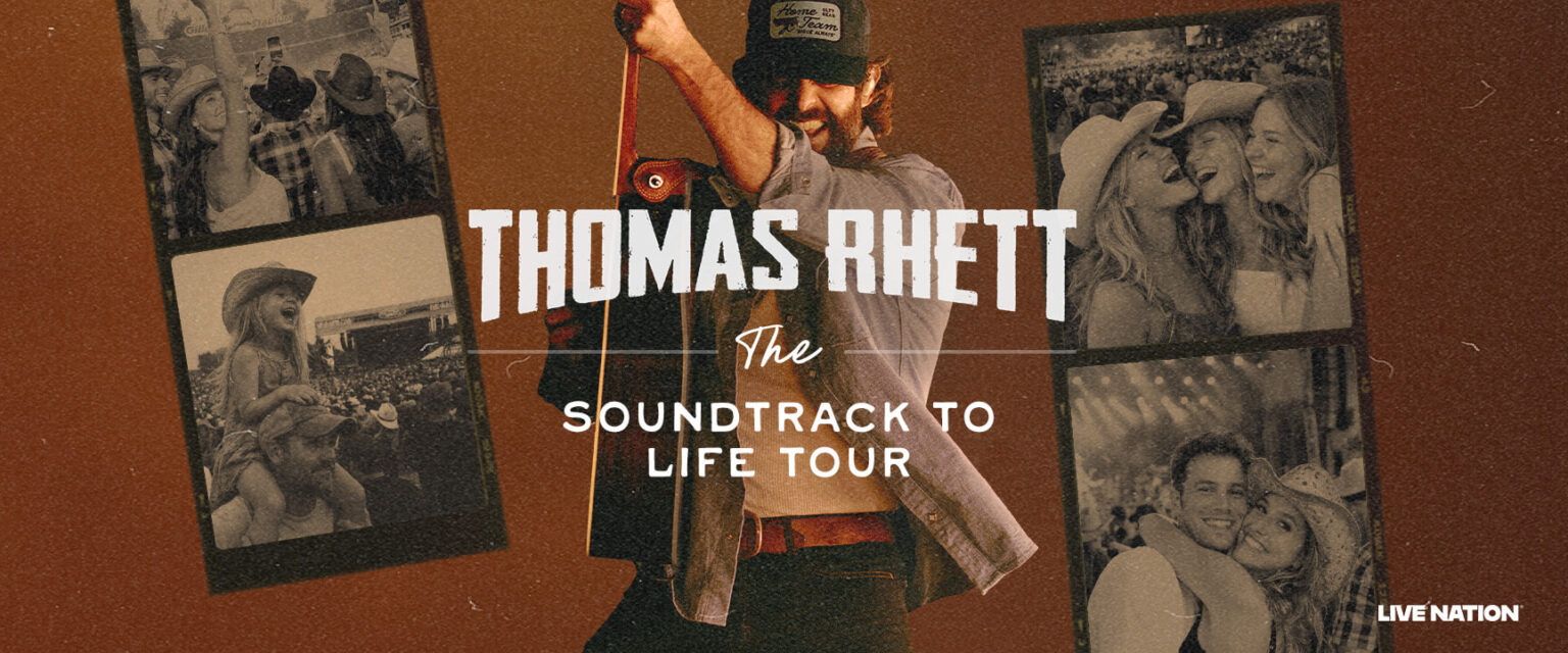 Thomas Rhett Singer Poster Thomas Rhett Turns Up The Volume For Summer With THE SOUNDTRACK TO LIFE ...