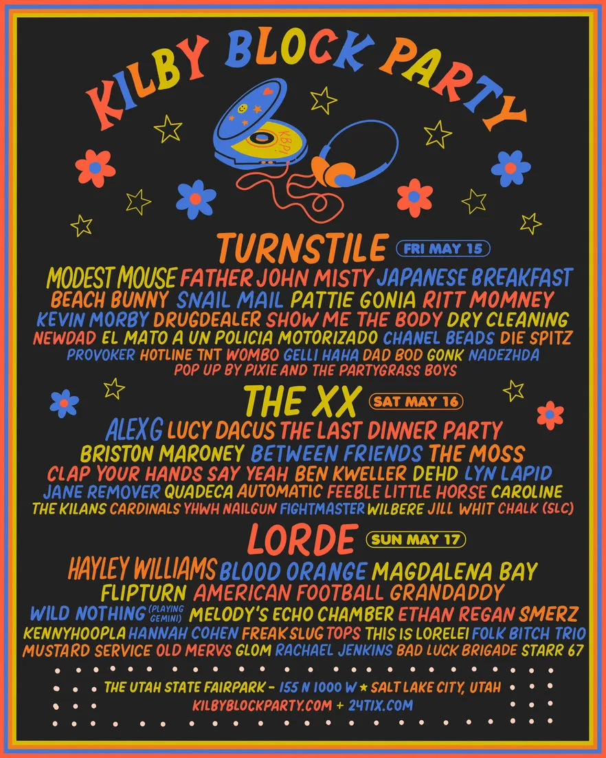 Kilby Block Party 2026 lineup