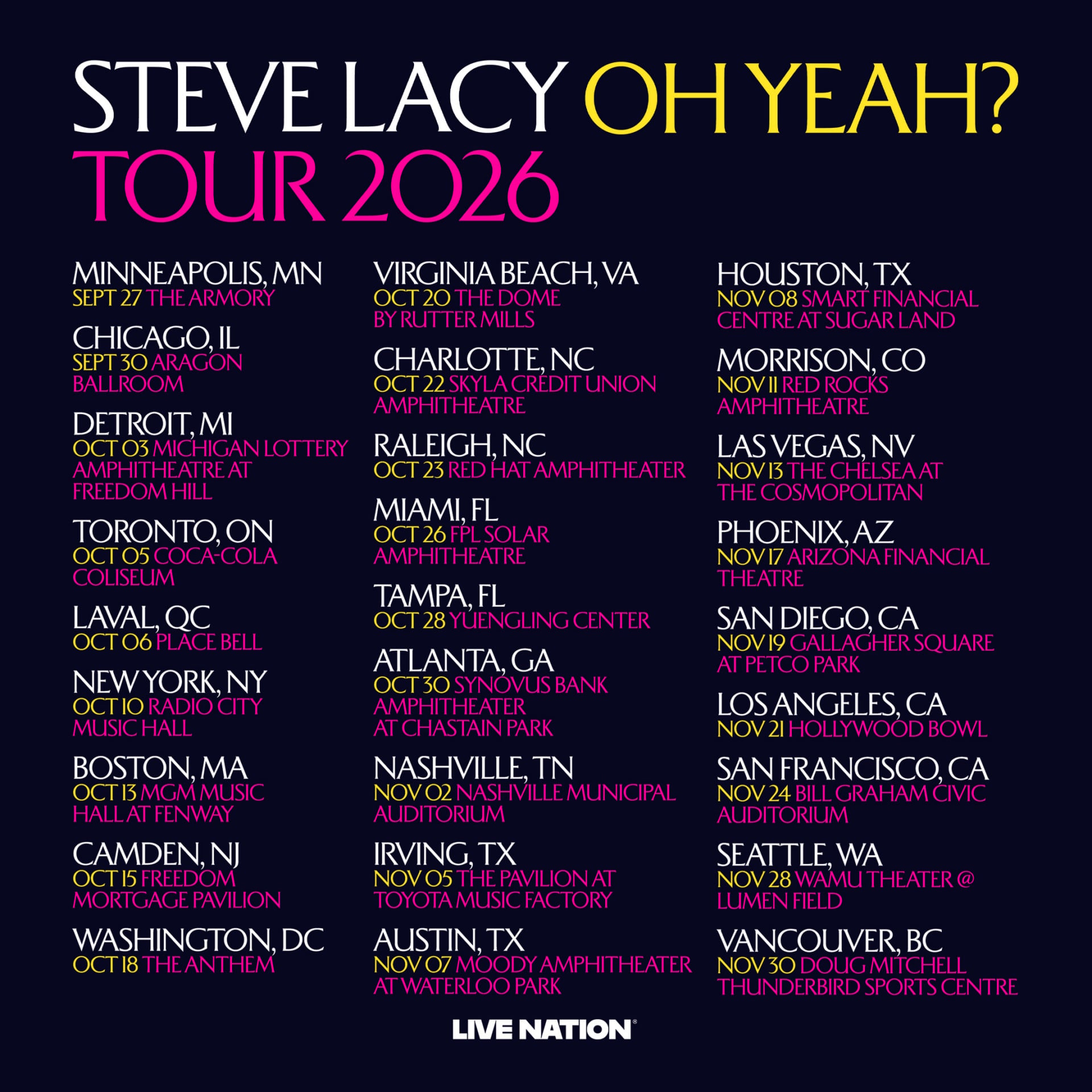SteveLacy-2026_NA-Dates